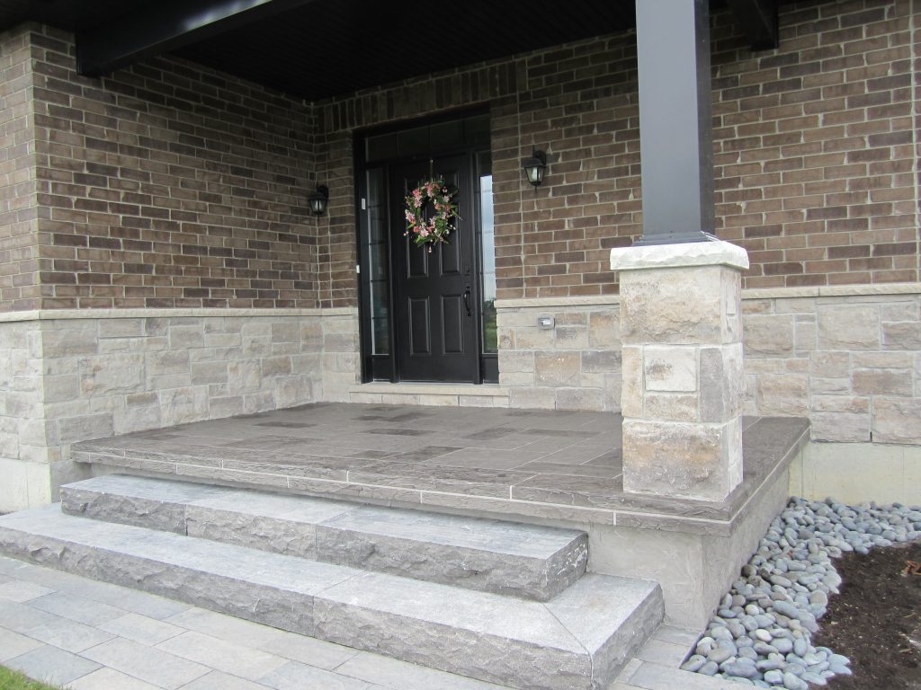 Jewel Stone porch and steps repair