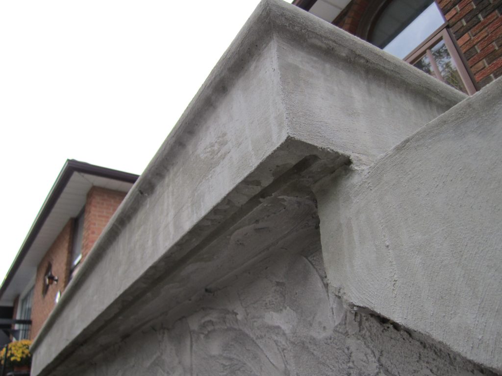 Concrete porch repair